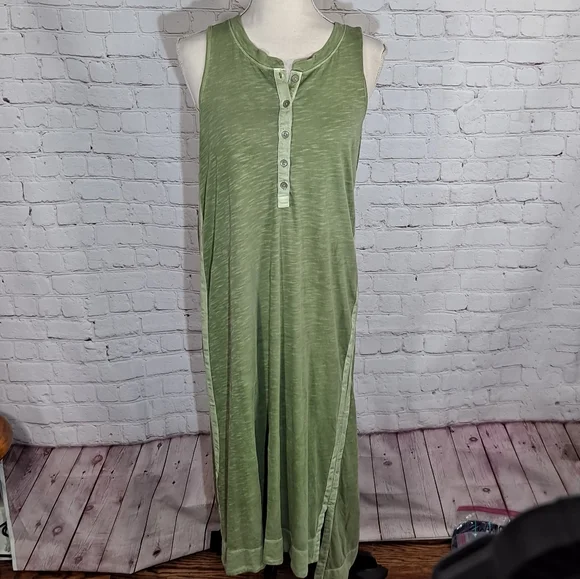 Anthropologie Saturday Sunday Green Pilar Dress - Picture 4 of 8